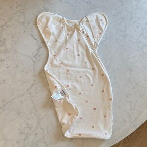 Arms Up Swaddle Sleep Sack Baby White Zip Transition Swaddle Small